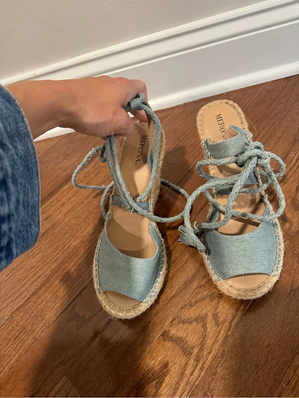 Merona light denim